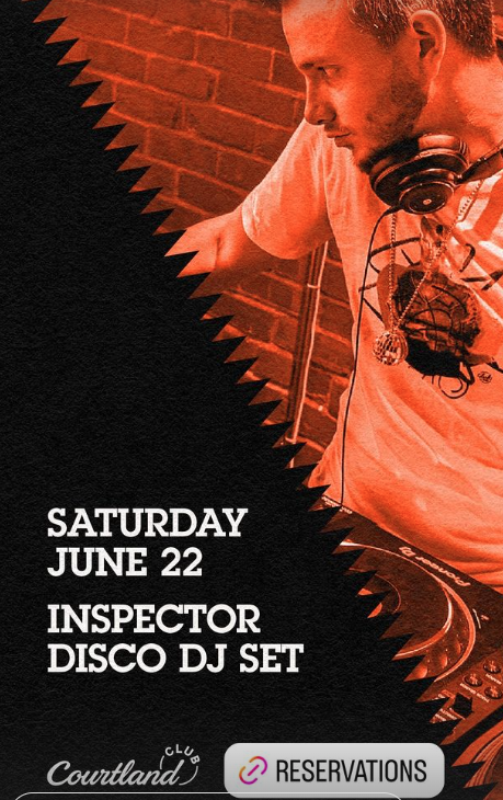 Courtland club - inspector disco dj